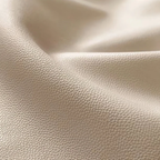 Faux leather material detail on modern upholstered chair