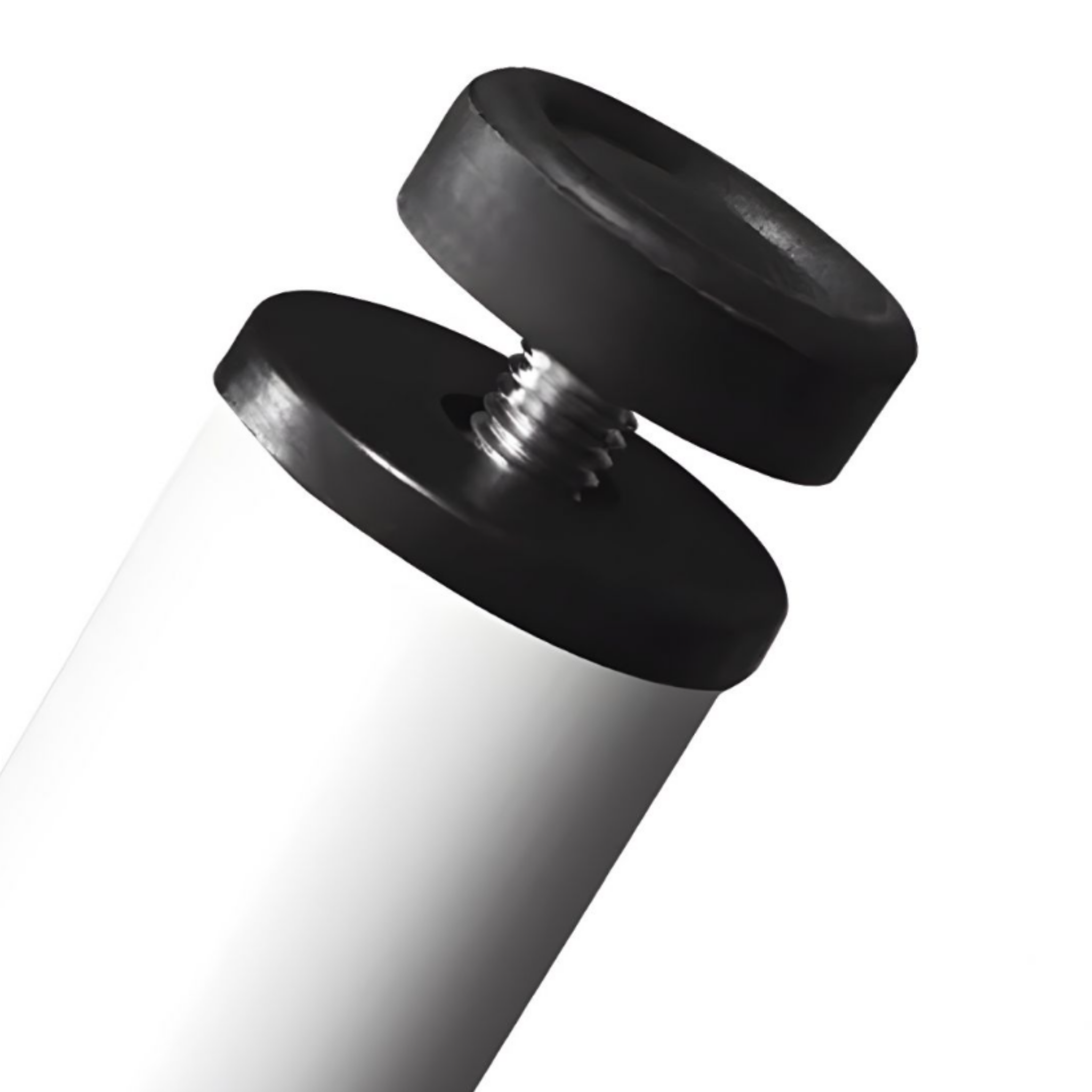 Close-up of the desk legs