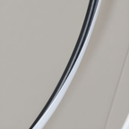 LED light strip detail of modern curved floor lamp