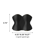 Dimensions of the modern linear LED wall sconce