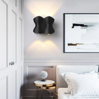 Modern linear wall light in a contemporary interior
