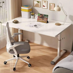 Modern MDF and steel computer desk