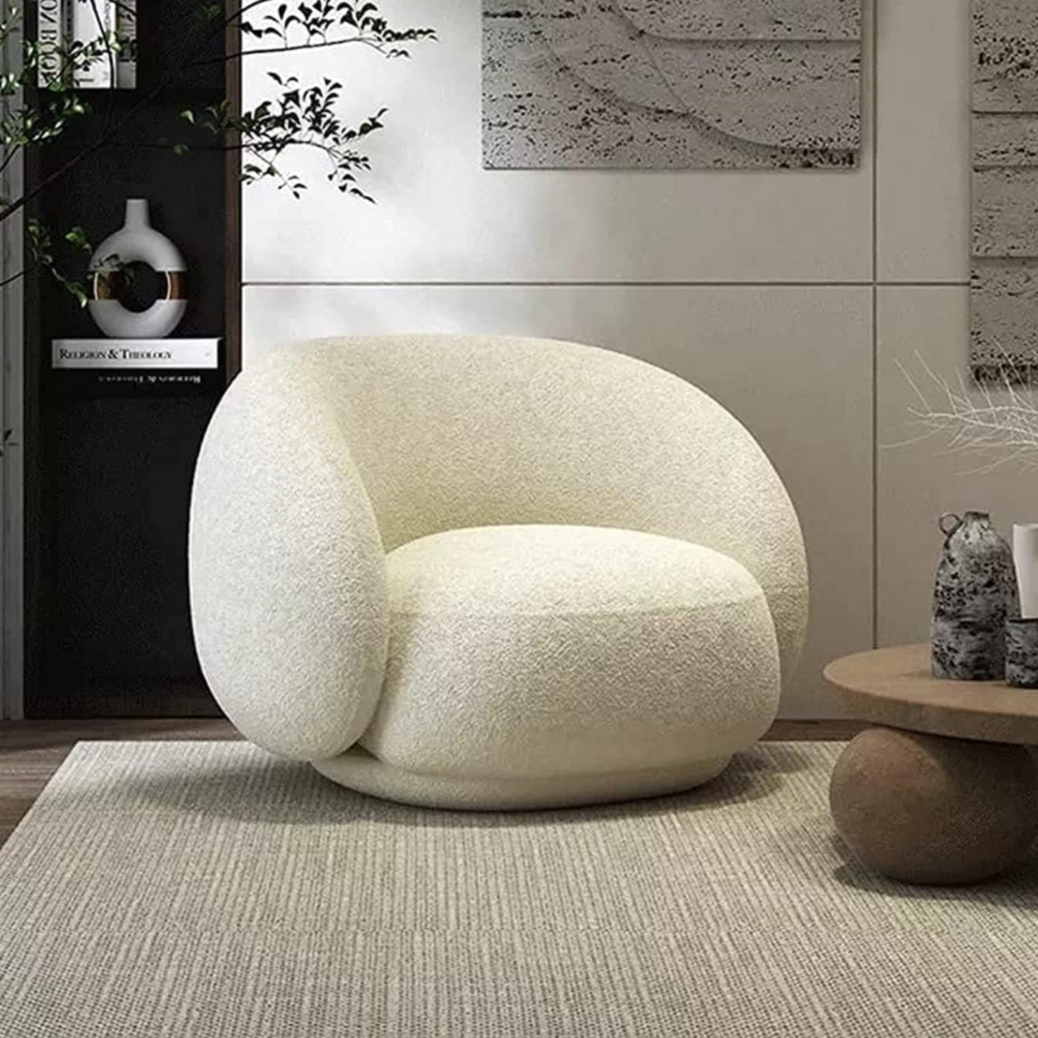Modern Nordic single sofa