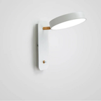 White modern Nordic LED wall sconce