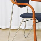 Modern upholstered dining armchair product details