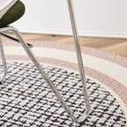 Modern upholstered dining armchair product details