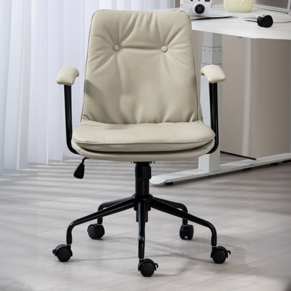 Scandinavian desk chair with 360 degree swivel design