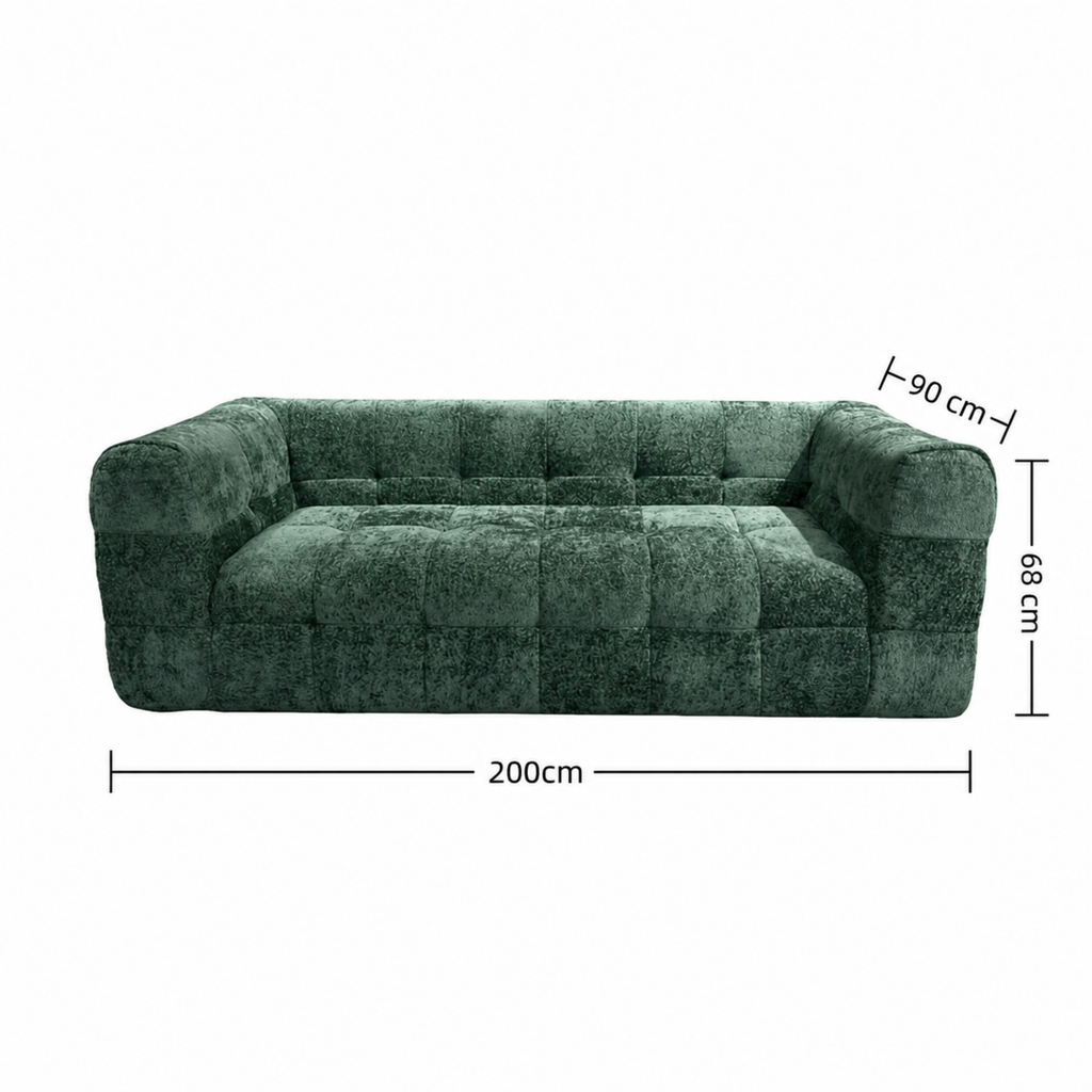 Modern minimalist sofa dimensions