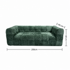 Modern minimalist sofa dimensions