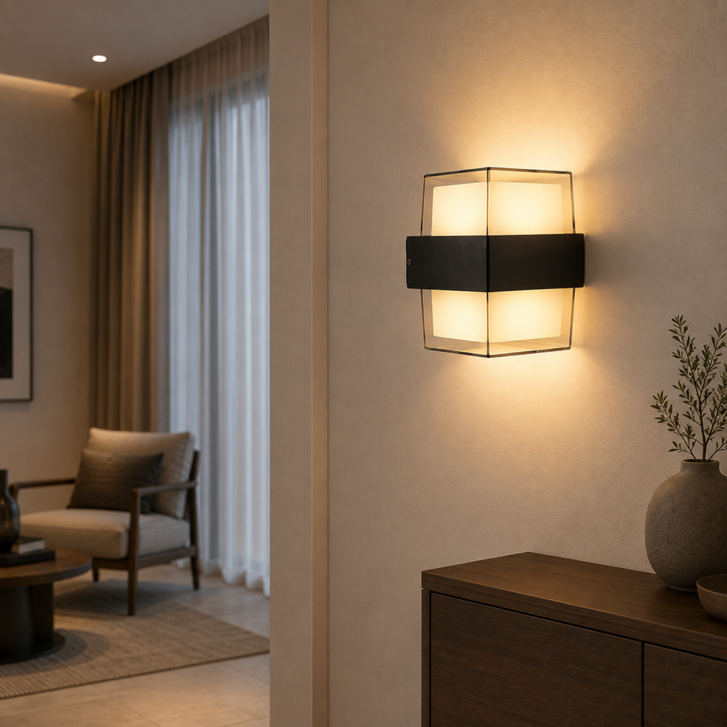 Modern waterproof wall light for home decor