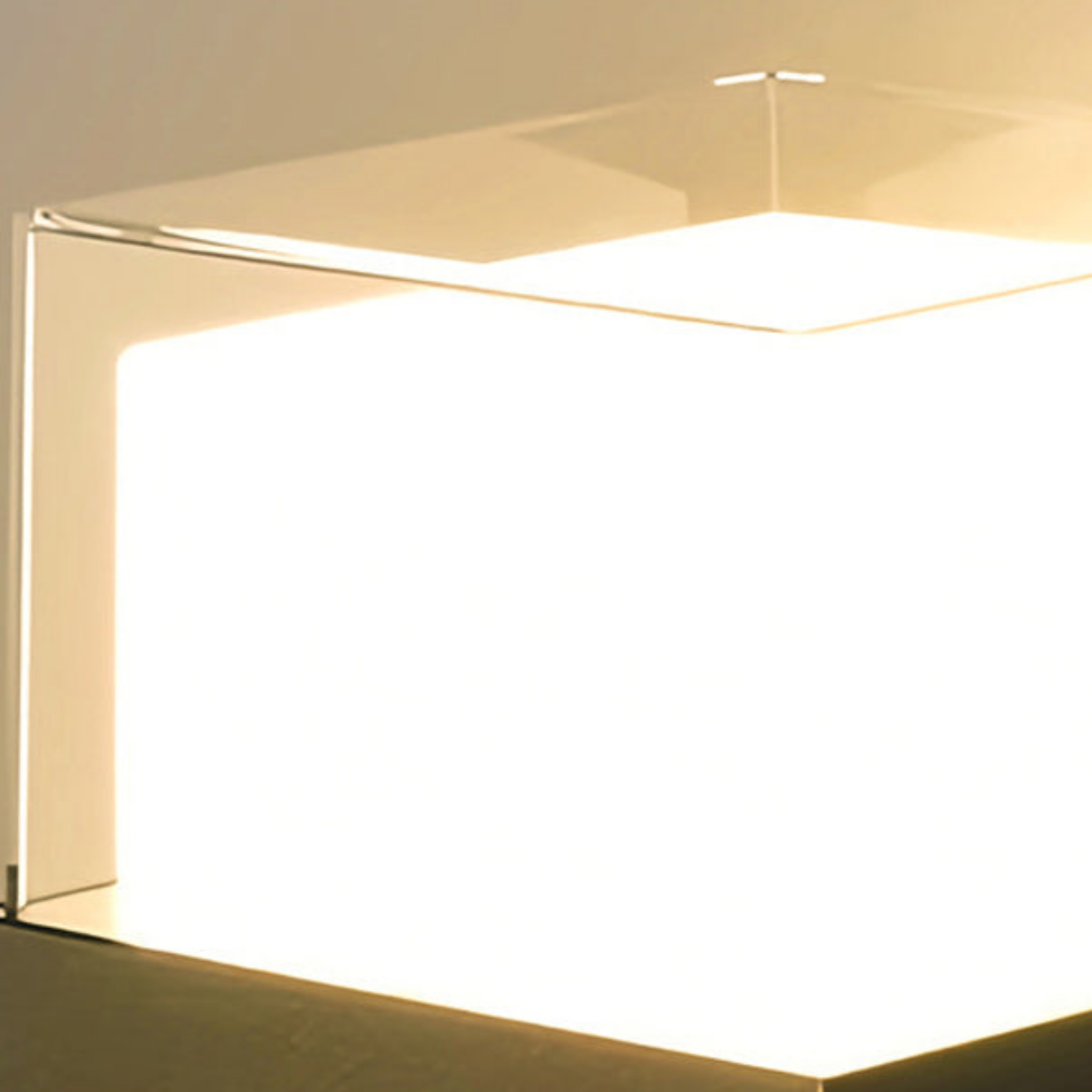 Integrated LED light source of the square outdoor wall sconce