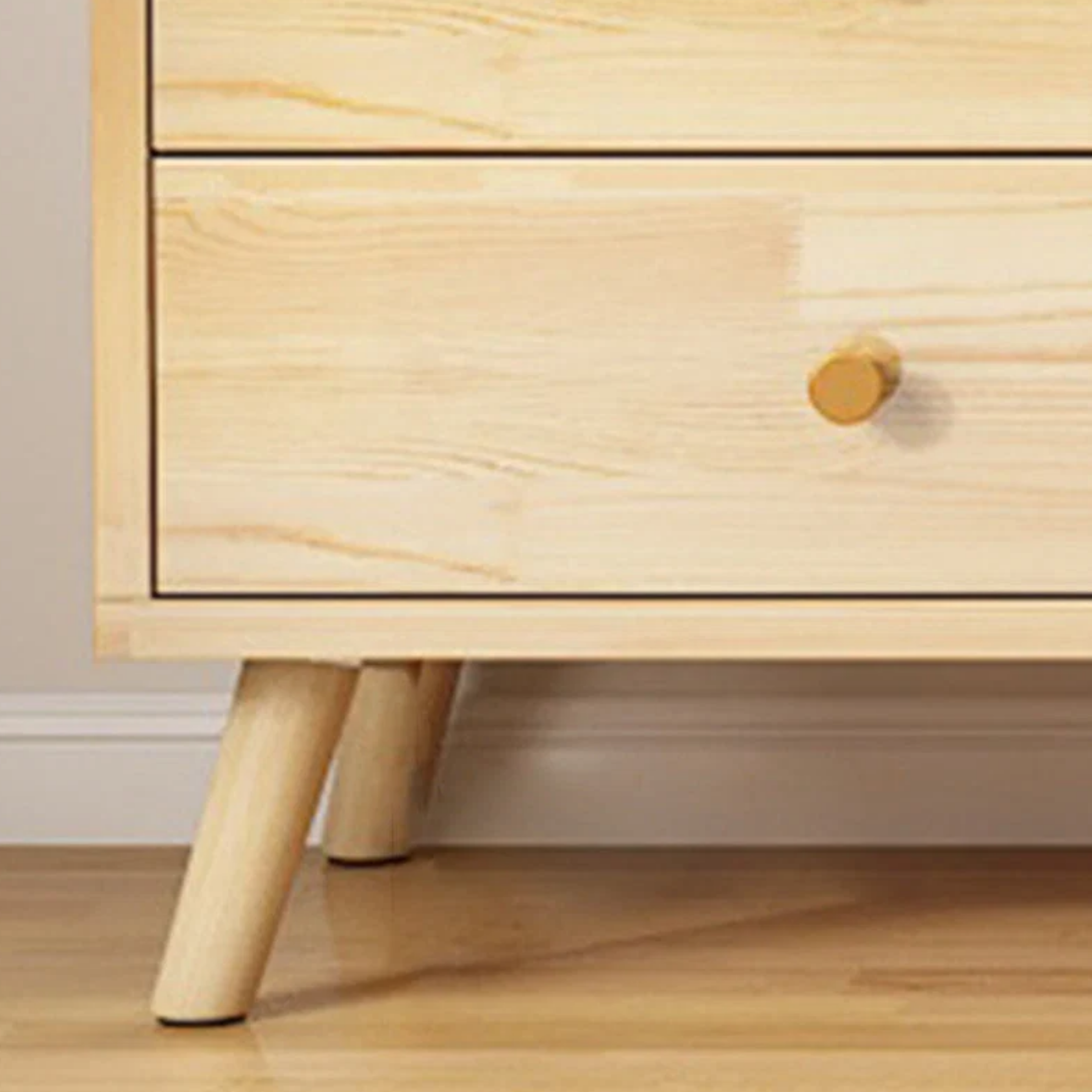 Material detail of modern minimalist TV stand