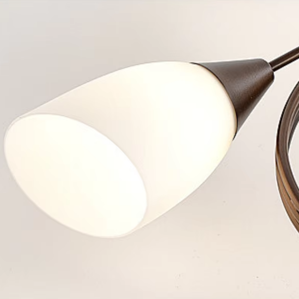 Detail of the glass shade