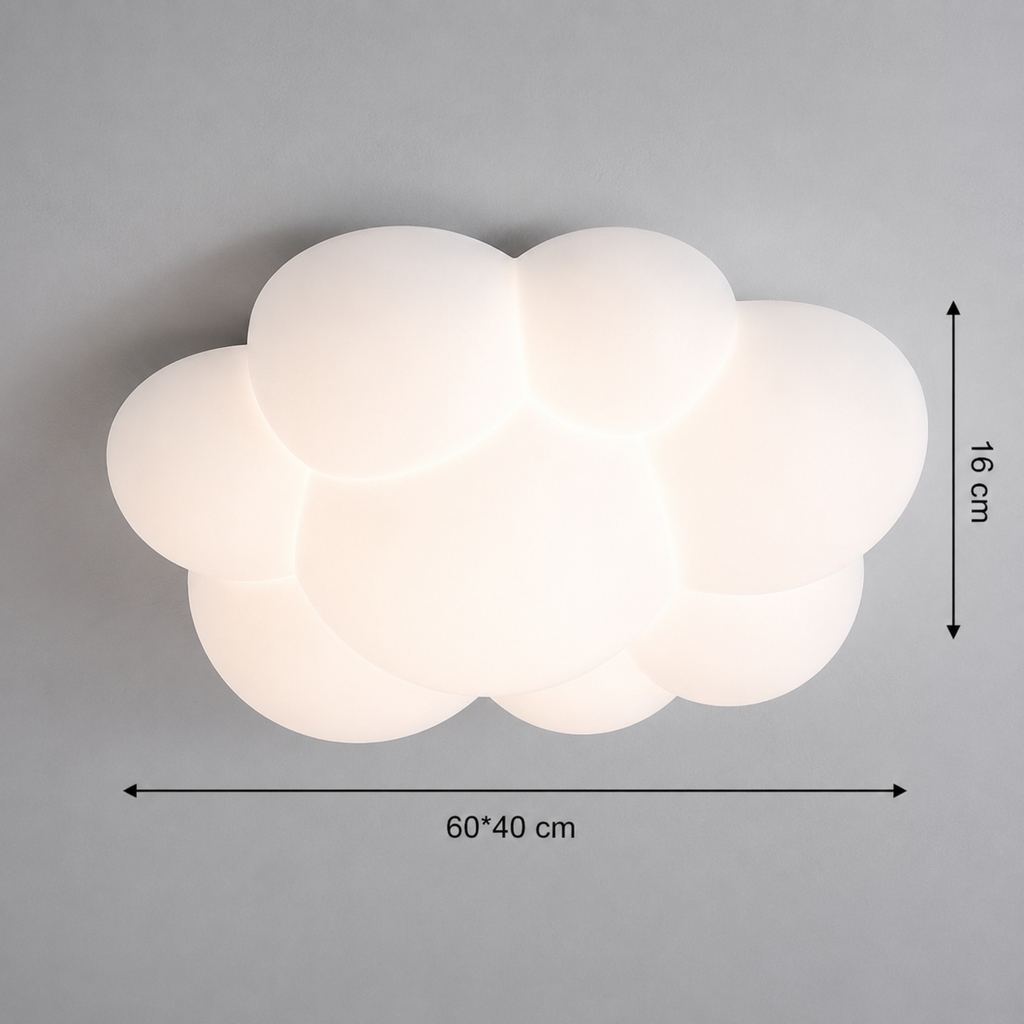 Dimensions of the 45 cm Nordic cloud LED light