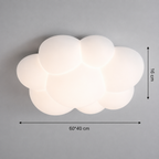 Dimensions of the 45 cm Nordic cloud LED light