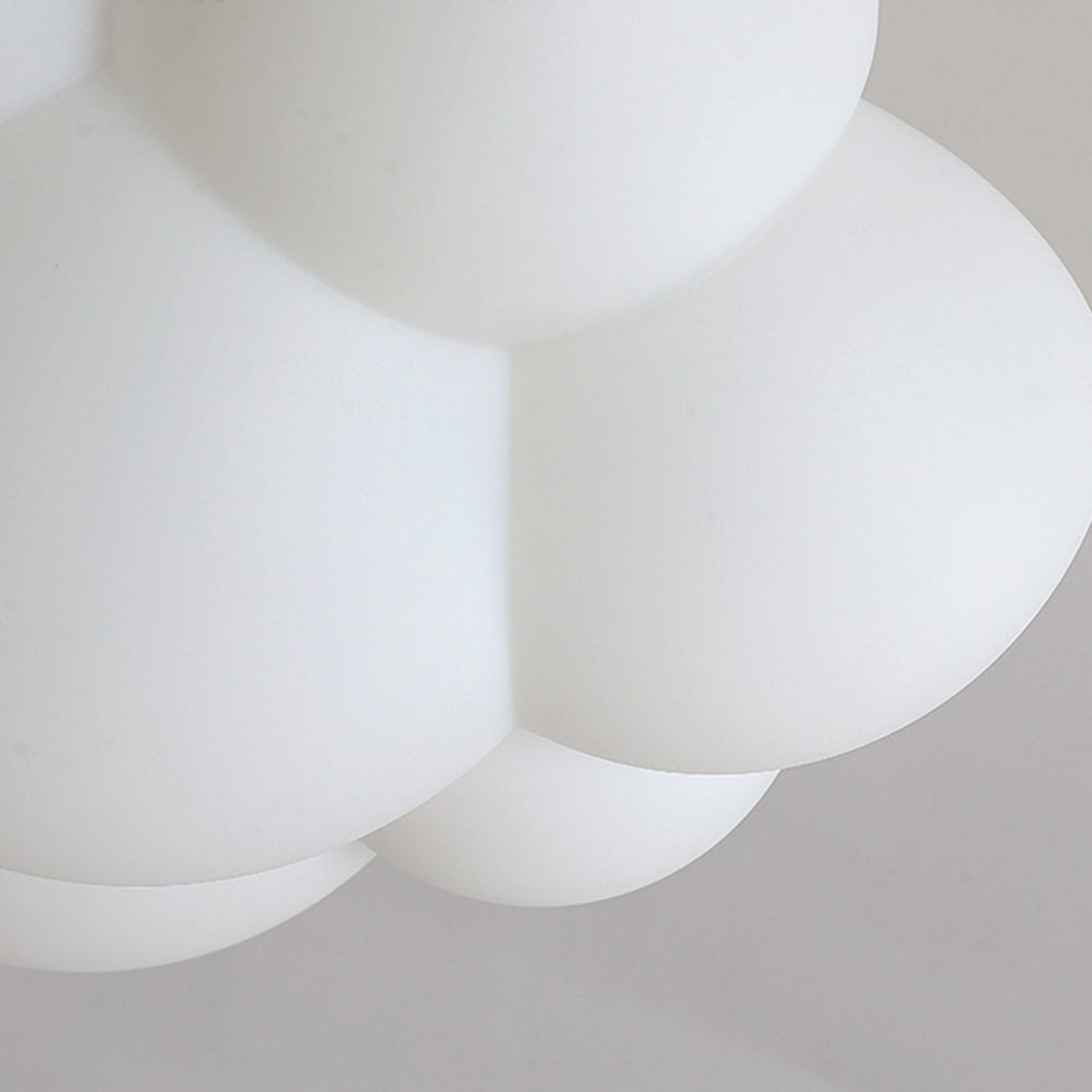 Nordic cloud LED light turned off