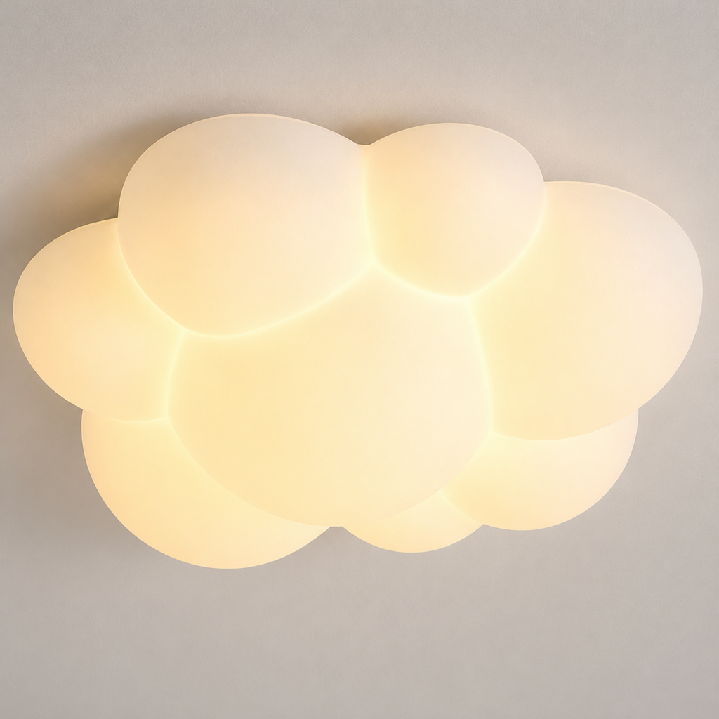 Nordic cloud LED pendant light 45 cm