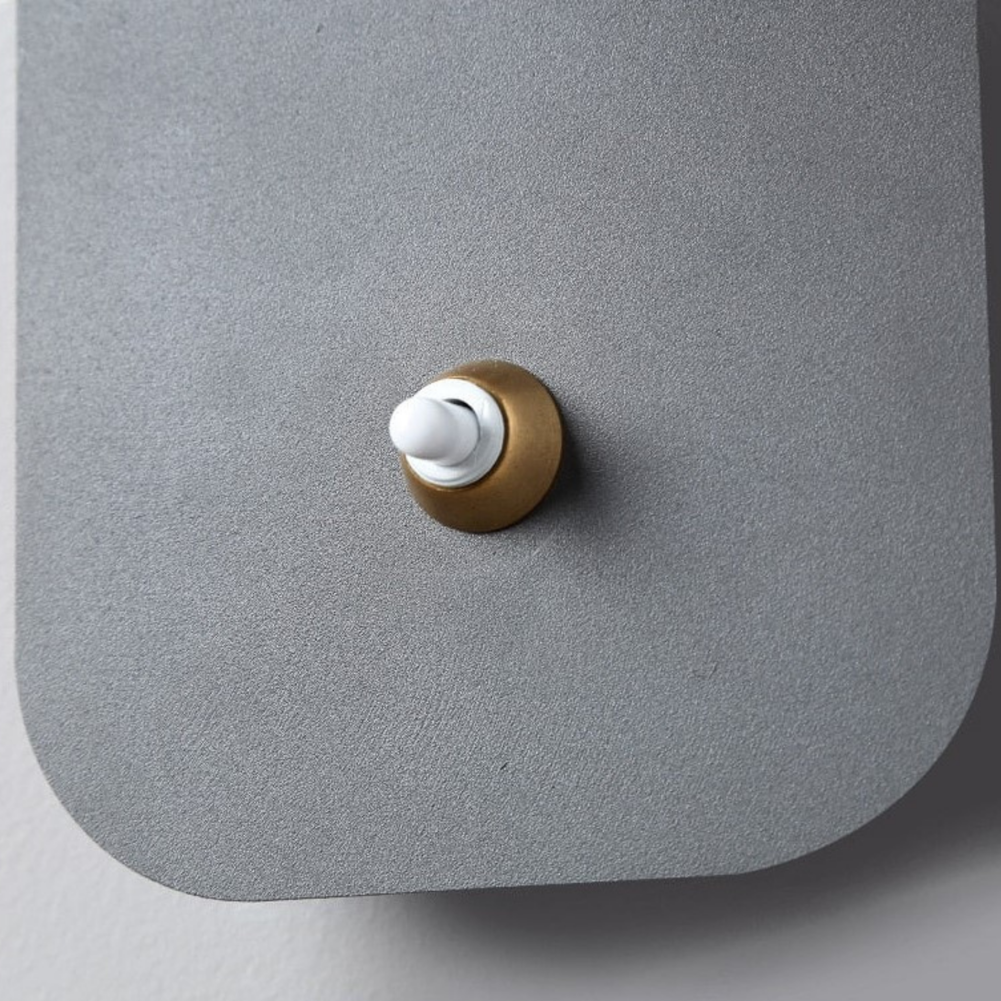 Built-in switch on the Nordic LED wall sconce
