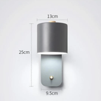 Dimensions of the Nordic modern LED wall sconce