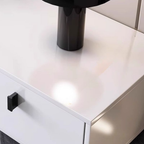 Plywood and MDF material detail on TV stand