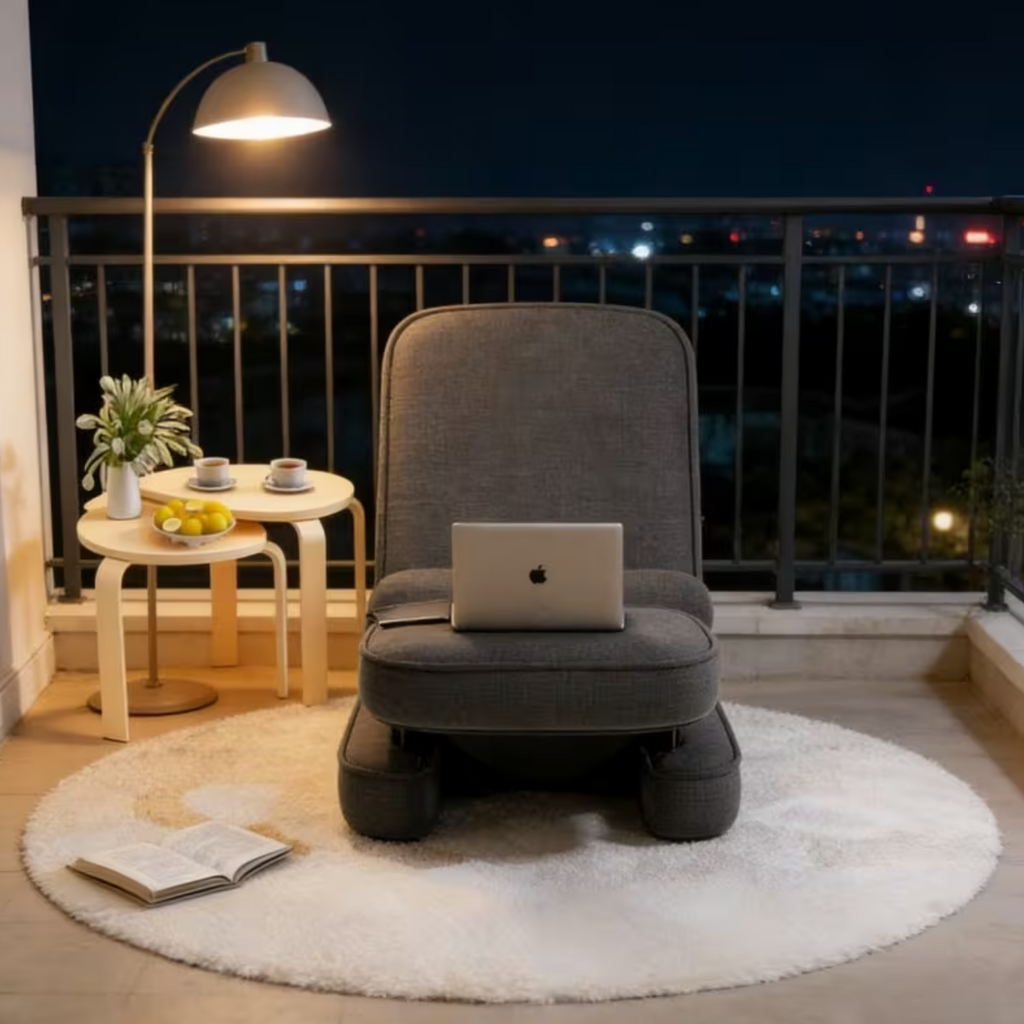 Front photo of the tatami floor chair 