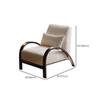 Vintage Sherpa accent chair dimensions
