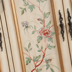 European style shoe storage cabinet details